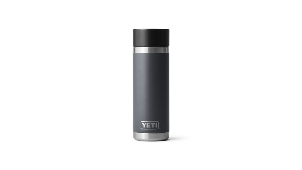 Yeti Rambler 18 oz Bottle with HotShot Cap, Charcoal, 18 oz, 21071501172