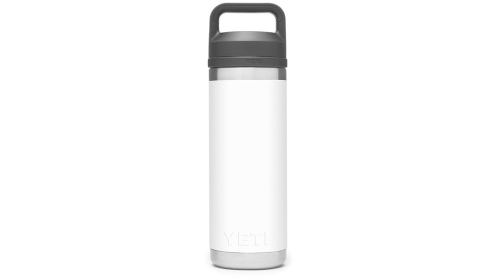 Yeti Rambler 18oz Bottle Chug, White, 21071504042