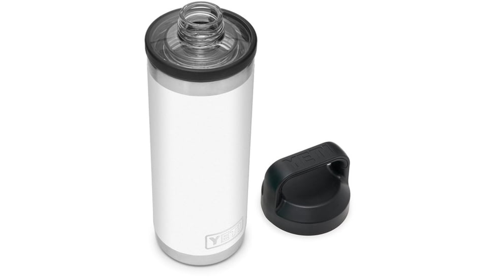 Yeti Rambler 18oz Bottle Chug, White, 21071504042