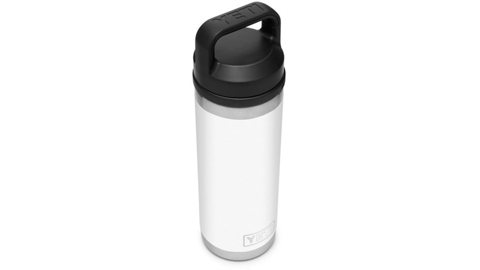 Yeti Rambler 18oz Bottle Chug, White, 21071504042