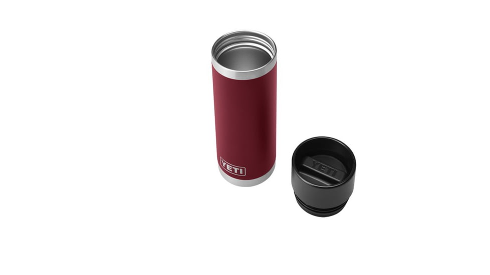 Yeti Rambler 18oz Bottle with HotShot Cap, Harvest Red, 21071500741