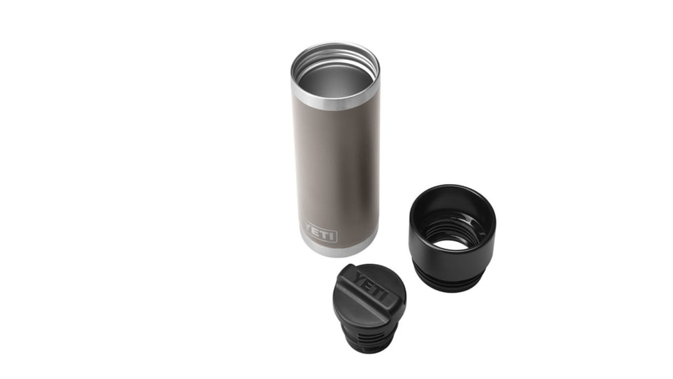 Yeti Rambler 18oz Bottle with HotShot Cap, Sharptail Taupe, 21071500742