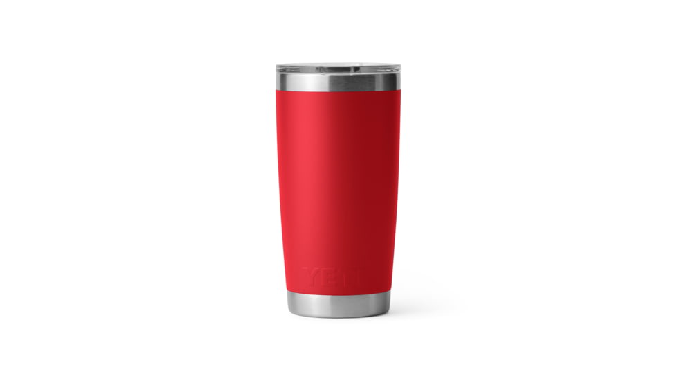 Yeti Rambler 20 oz Tumbler with Magslider Lid, Rescue Red, 21071504370