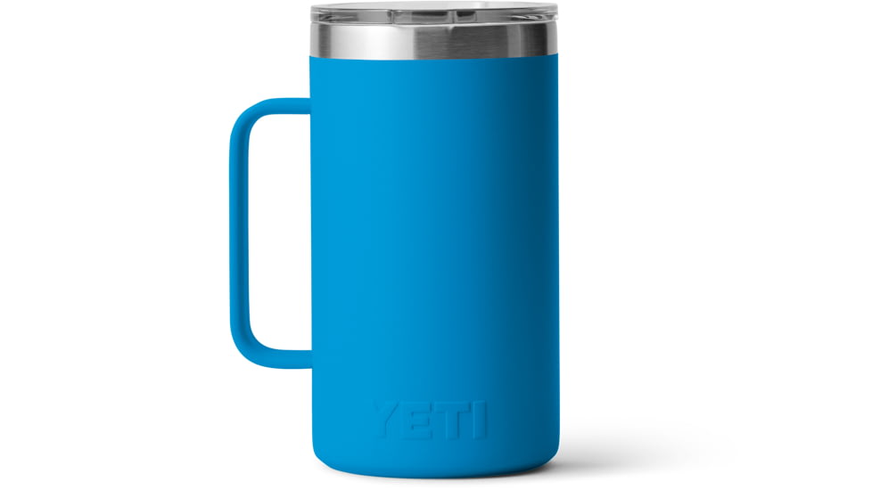 Yeti Rambler 24 oz Mug with MagSlider Lid, Big Wave Blue, 21071502677