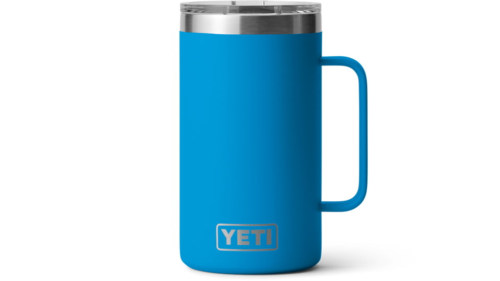 Yeti Rambler 24 oz Mug with MagSlider Lid, Big Wave Blue, 21071502677