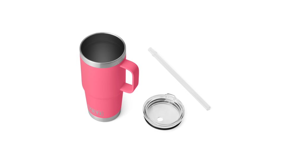 Yeti Rambler 25 oz Straw Mug, Tropical Pink, 25 oz, 21071503009