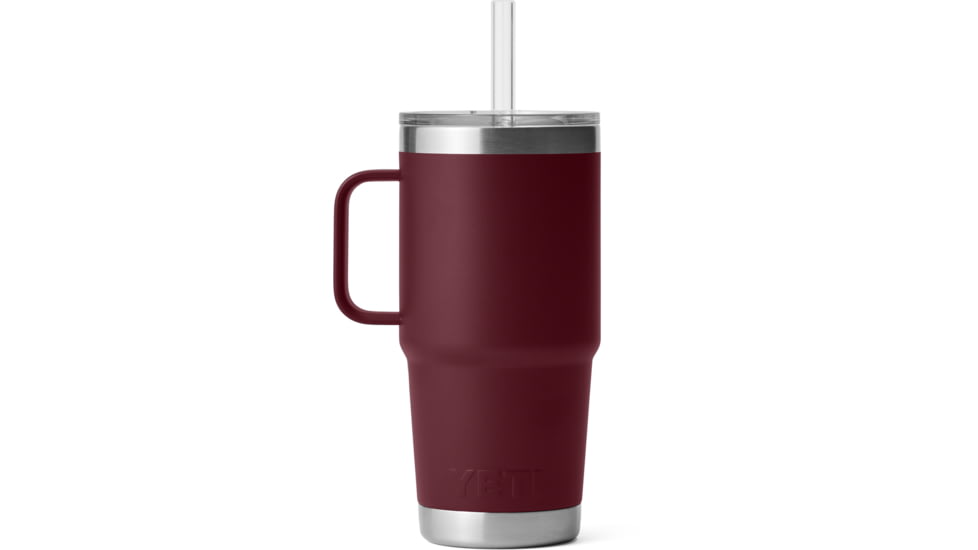 Yeti Rambler 25 oz Straw Mug, Wild Vine Red, 21071503249