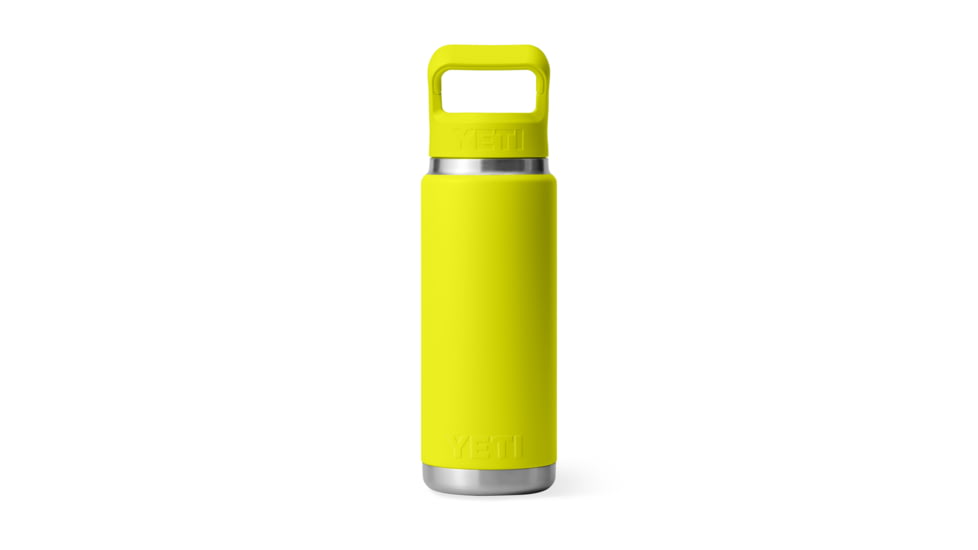 Yeti Rambler 26 oz C Straw Bottle, Firefly Yellow, 26 oz, 21071504718