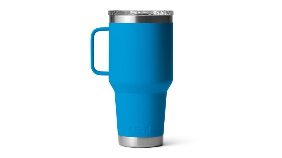 Yeti Rambler 30oz Travel Mug w/ Magslider Lid, Big Wave Blue, 21071502682