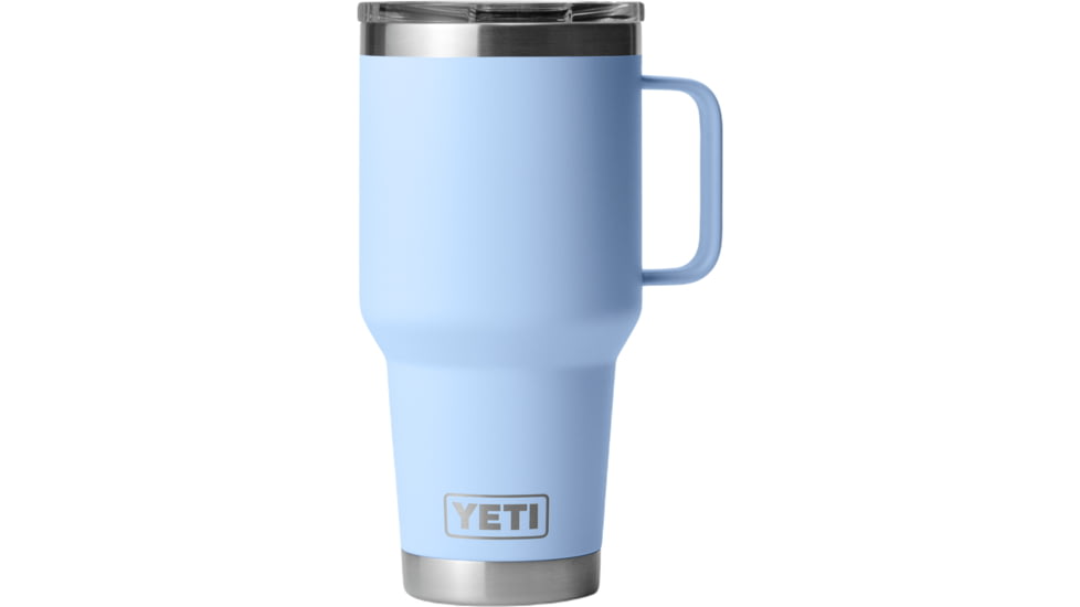 Yeti Rambler 30 oz Travel Mug w/Stronghold Lid, Big Sky Blue, 30 oz, 21071504650