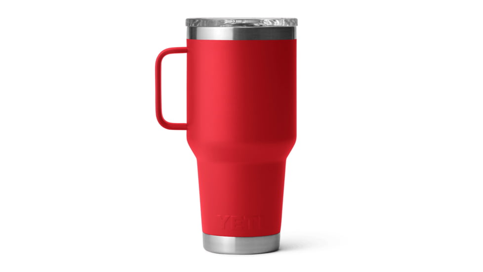 Yeti Rambler 30 oz Travel Straw Mug, Rescue Red, 21071506234