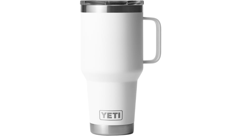 Yeti Rambler 30 oz Travel Straw Mug, White, 21071506236