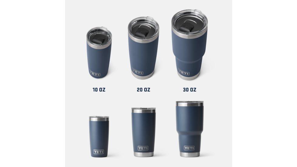 Yeti Rambler 30 oz Tumbler w/Magslider Lid, Rescue Red, 21071503813