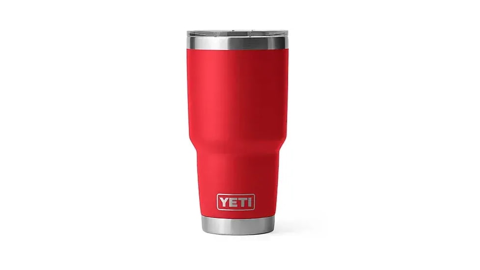 Yeti Rambler 30 oz Tumbler w/Magslider Lid, Rescue Red, 21071503813