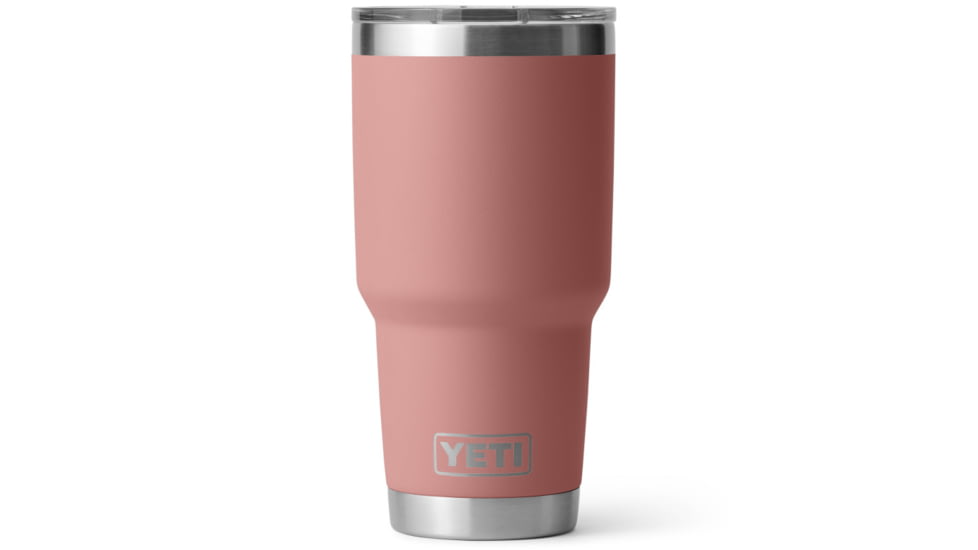 Yeti Rambler 30 oz Tumbler w/Magslider Lid, Sandstone Pink, 21071504473