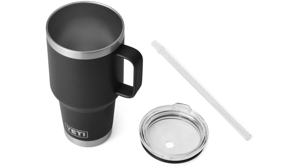 Yeti Rambler 35 oz Straw Mug, Black, 35 oz, 21071502250