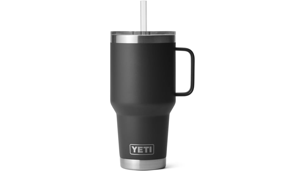Yeti Rambler 35 oz Straw Mug, Black, 35 oz, 21071502250