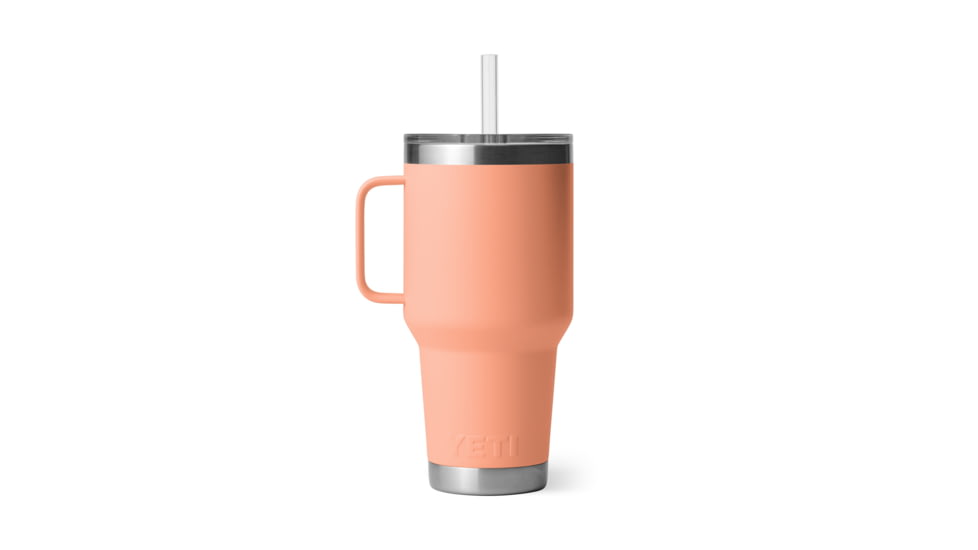 Yeti Rambler 35 oz Straw Mug, Lowcountry Peach, 21071505467