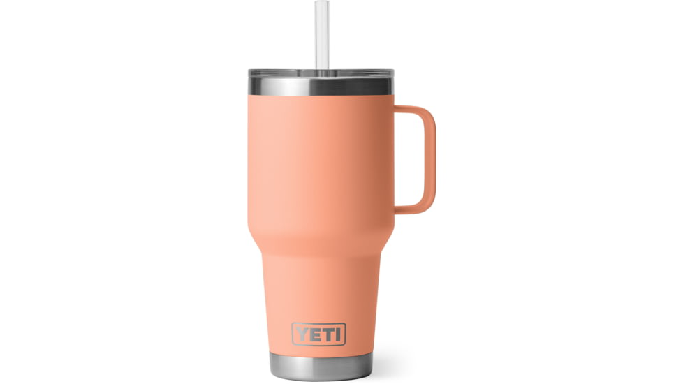 Yeti Rambler 35 oz Straw Mug, Lowcountry Peach, 21071505467