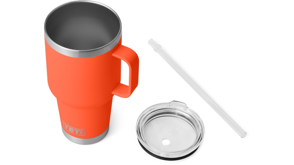Yeti Rambler 35 oz Straw Mug, Papaya, 35 oz, 21071504861