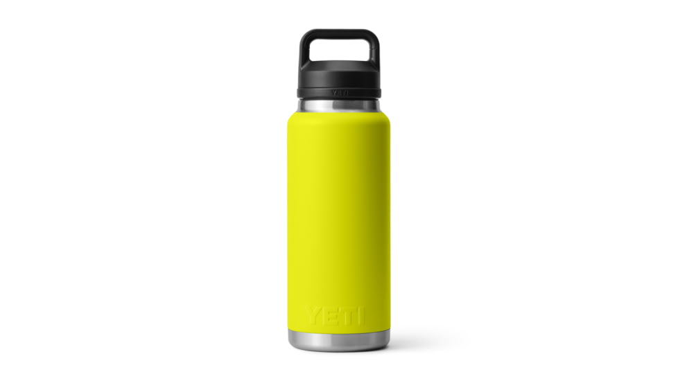 Yeti Rambler 36 oz Bottle with Chug Cap, Firefly Yellow, 36 oz, 21071504725
