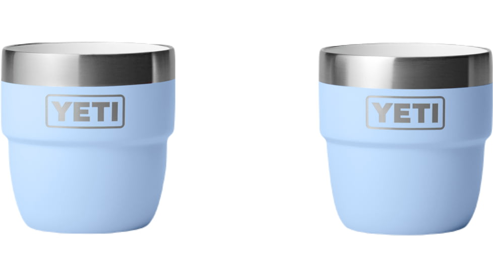 Yeti Rambler 4 oz Cup 2PK, Big Sky Blue, 4 oz, 21071504657