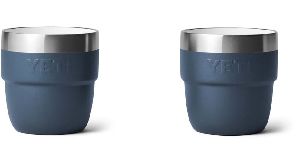 Yeti Rambler 4 oz Espresso Cup - 2 Pack, Navy, 4 oz, 21071504001