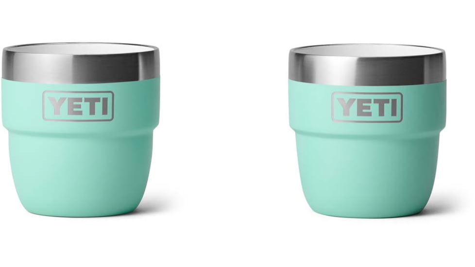 Yeti Rambler 4 oz Espresso Cup - 2 Pack, Seafoam, 4 oz, 21071504003