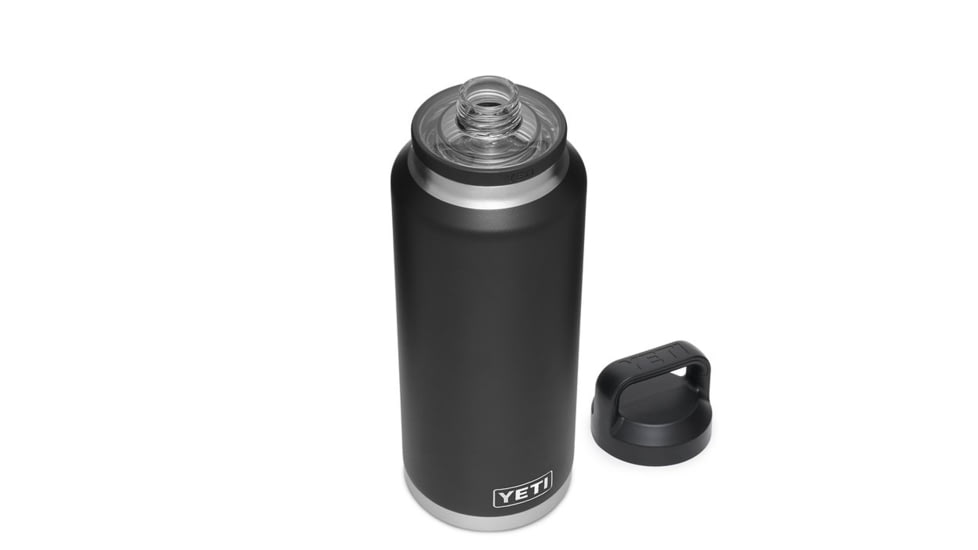 Yeti Rambler 46 oz Bottle Chug, Black, 46, 21071504114