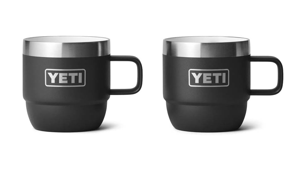 Yeti Rambler 6 oz Espresso Cup - 2 Pack, Black, 6 oz, 21071503788