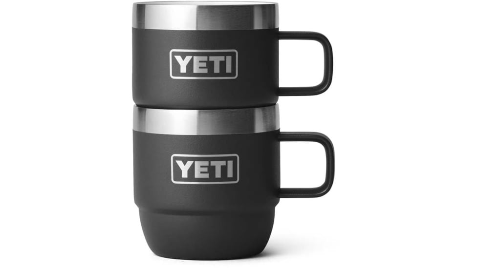 Yeti Rambler 6 oz Espresso Cup - 2 Pack, Black, 6 oz, 21071503788