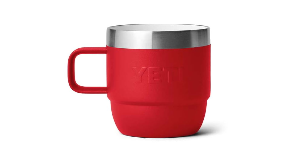 Yeti Rambler 6 oz Espresso Cup - 2 Pack, Rescue Red, 6 oz, 21071503793