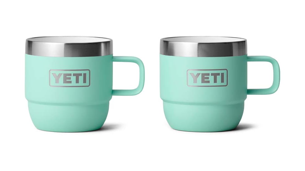 Yeti Rambler 6 oz Espresso Cup - 2 Pack, Seafoam, 6 oz, 21071503792