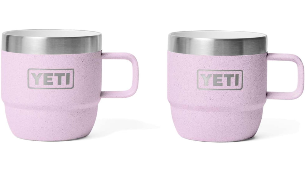 Yeti Rambler 6 oz Mug 2PK, Cherry Blossom, 21071505848
