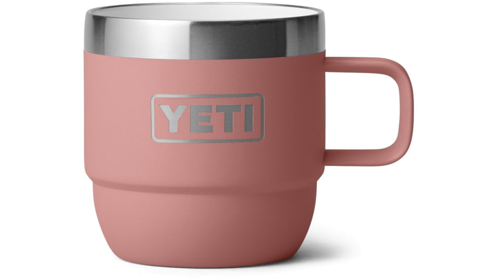 Yeti Rambler 6 oz Stackable Mug - 2 Pack, Sandstone Pink, 21071503327