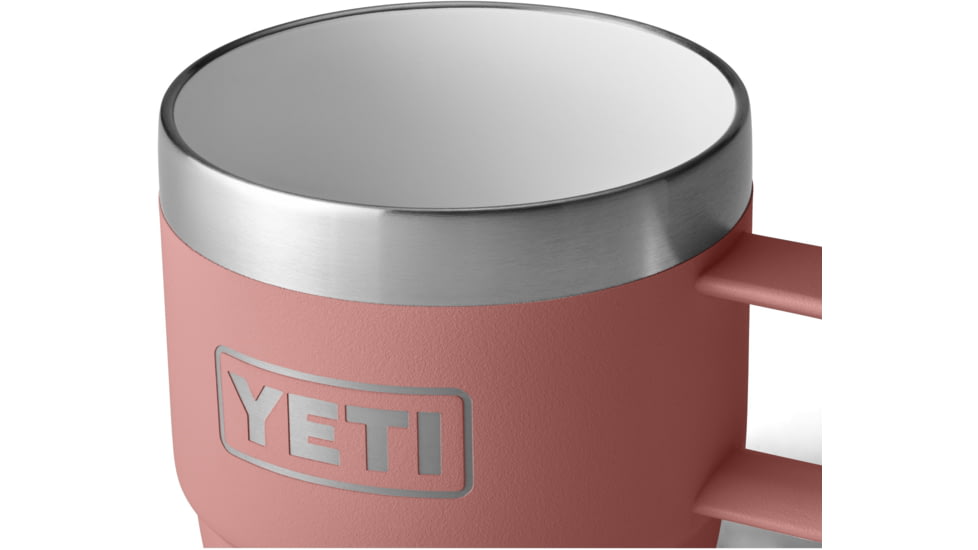 Yeti Rambler 6 oz Stackable Mug - 2 Pack, Sandstone Pink, 21071503327