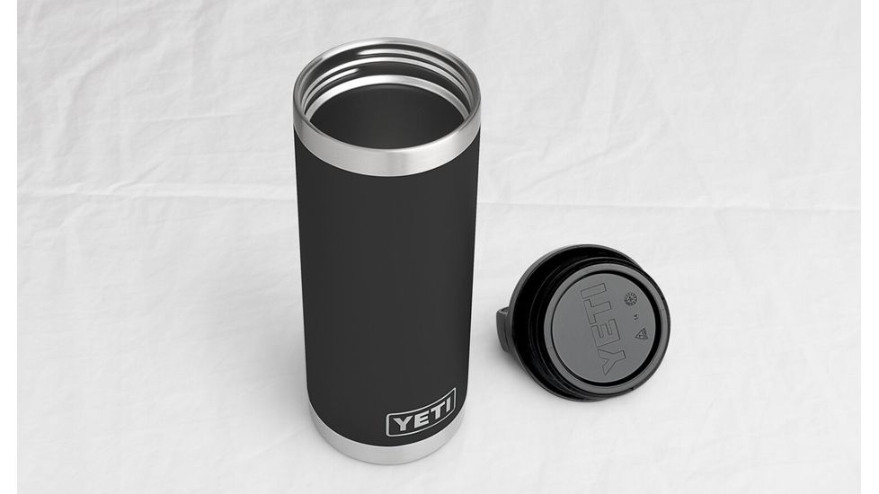 Yeti Rambler Bottle-18 oz-18 oz-Black