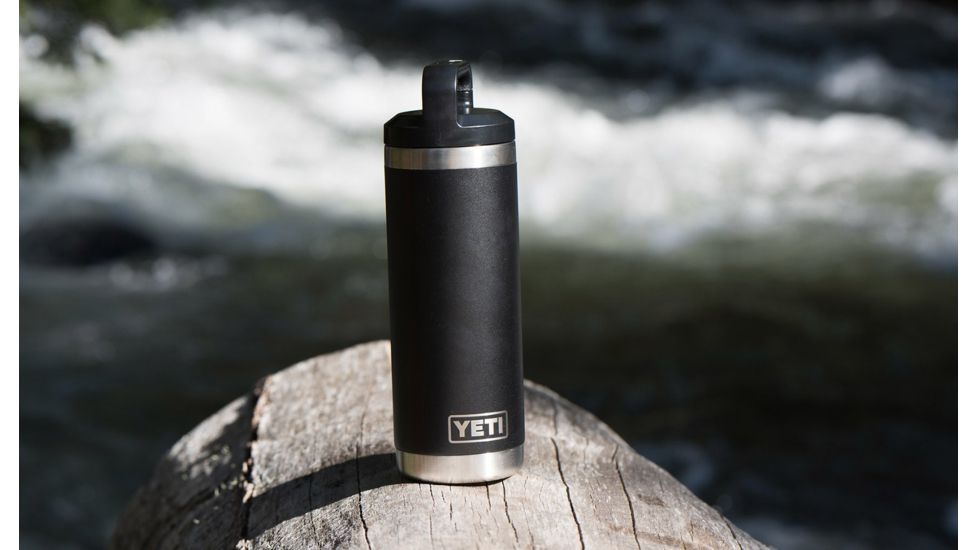Yeti Rambler Bottle-18 oz-18 oz-Black