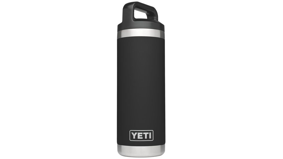 Yeti Rambler Bottle-18 oz-18 oz-Black