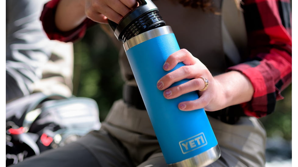 Yeti Rambler Bottle-18 oz-18 oz-Tahoe Blue