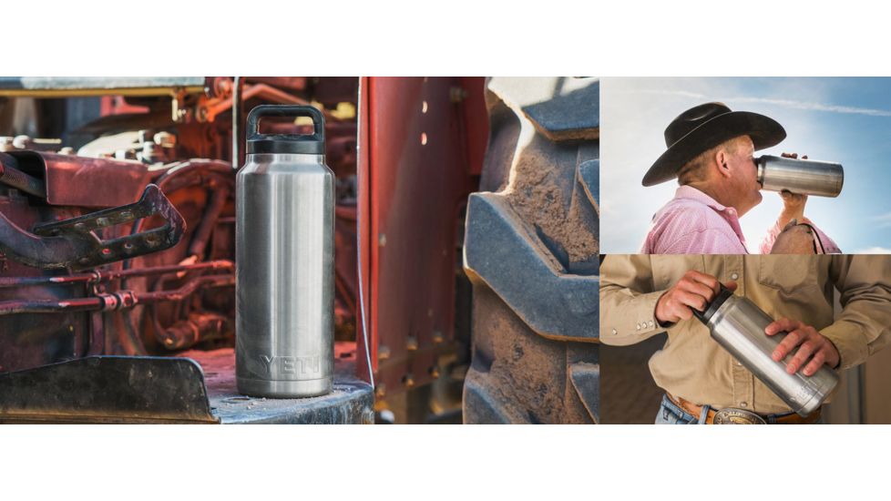 Yeti Rambler Bottle-36 oz, Stainless