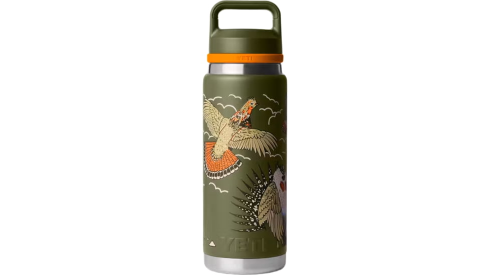 Yeti Rambler Bottle w/ Chug Cap, Upland Bird Olive, 26oz, 21071509862