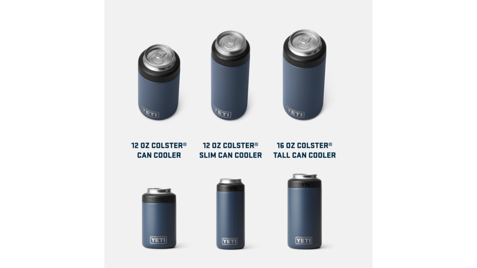 Yeti Rambler Colster 2.0 Can Cooler, White, 21071503929