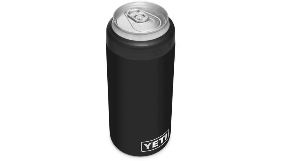 Yeti Rambler Colster Slim Can Insulator, Black, 21070090039