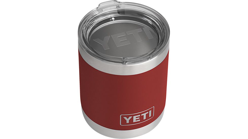 Yeti Rambler Lowball -10 oz-Brick Red