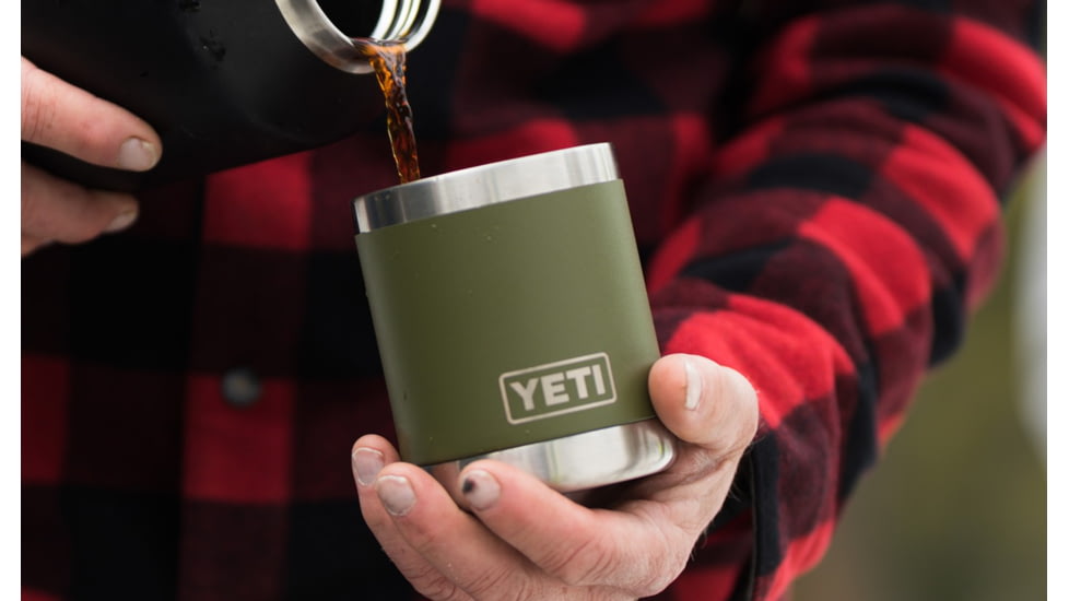 Yeti Rambler Lowball -10 oz-Olive Green