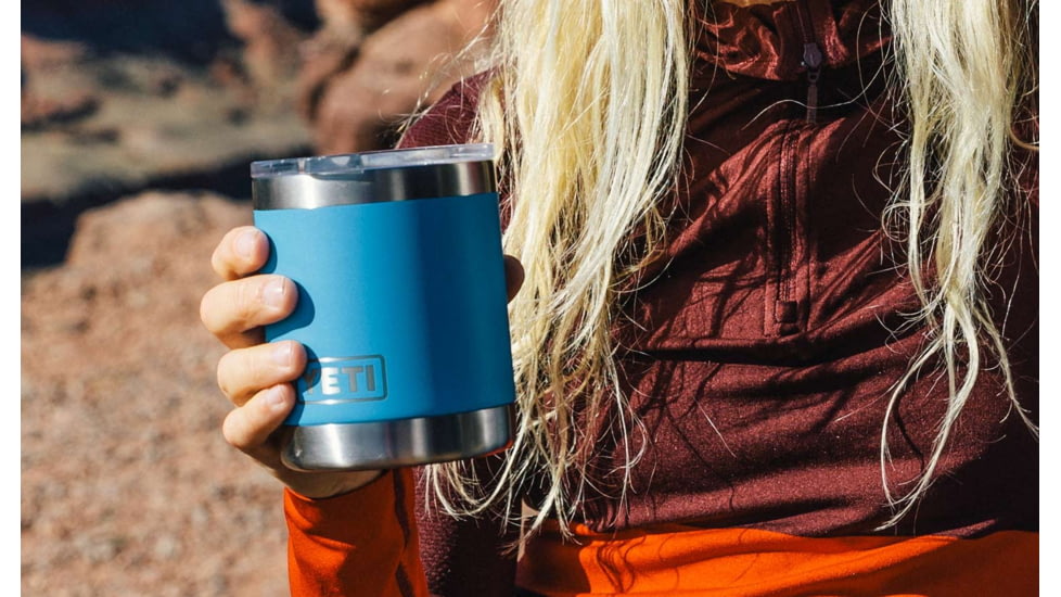 Yeti Rambler Lowball -10 oz-Tahoe Blue