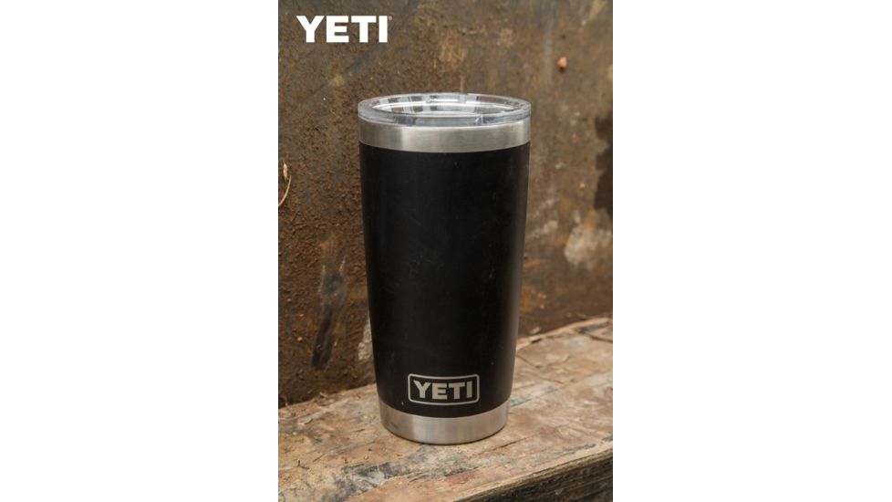 Yeti Rambler Tumbler 20 oz w/Magslider Lid, Black YRAM20BK