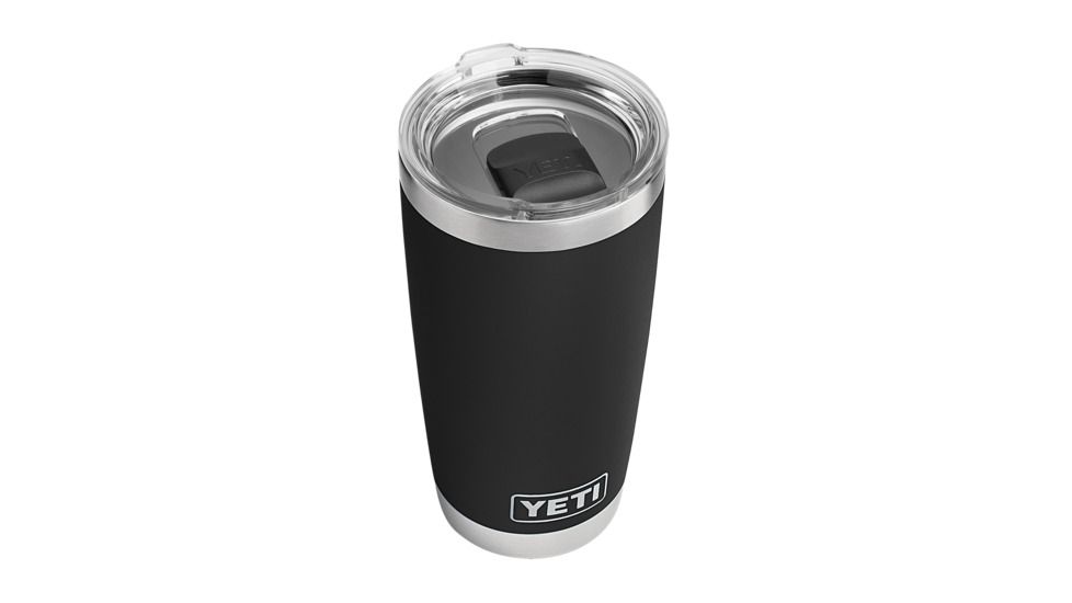 Yeti Rambler Tumbler 20 oz w/Magslider Lid, Black YRAM20BK