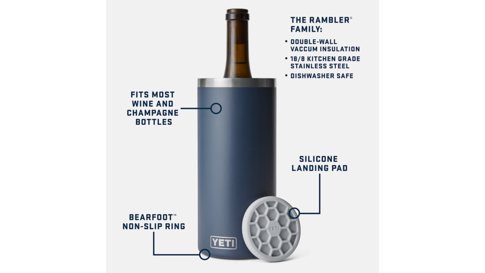 Yeti Rambler Wine Chiller Big Wave Blue, Big Wave Blue, 21071502397